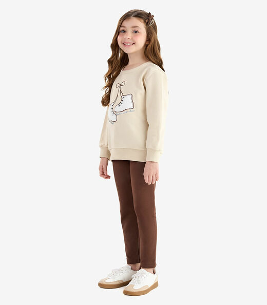 Image_Conjunto Blusão Com Legging Molecotton Rovi Kids Bege