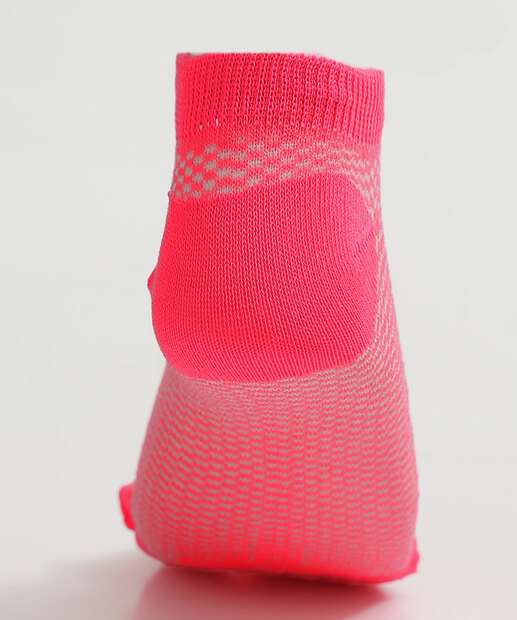 Kit 2 Pares Meias Soquete Invisível Feminina 