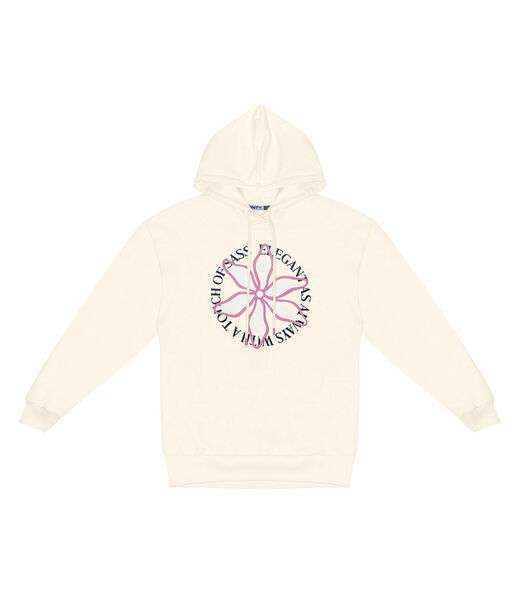 Moletom Juvenil Feminino Com Capuz Minty Bege