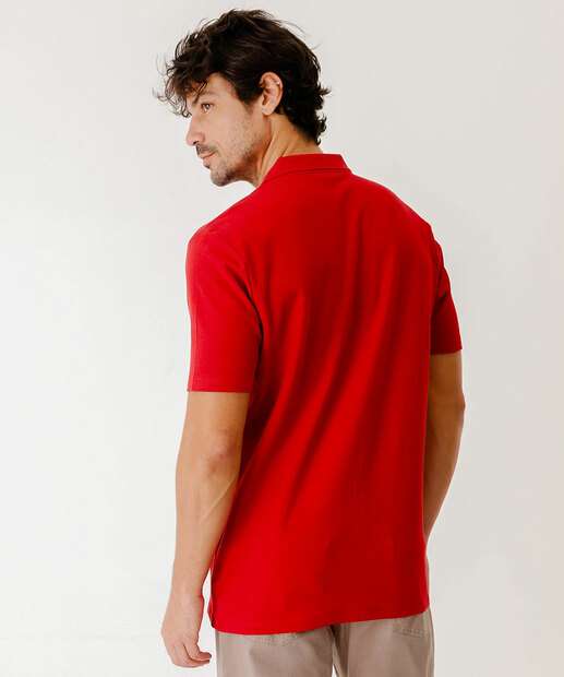 Polo Masculina Manga Curta MR