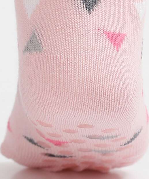 Kit 2 Pares Meias Infantil Estampadas 