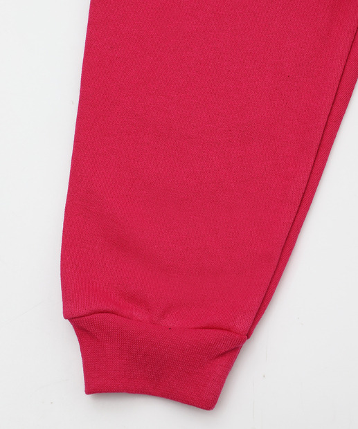 Calça Infantil Moletom Patrulha Canina Marisa Rosa