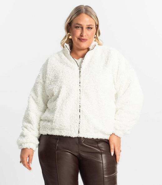 Image_Jaqueta Pelo Alpaca Sintético Secret Glam Bege