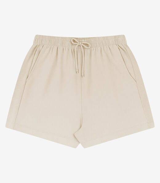 Image_Shorts Feminino Molecotton De Viscose Minty Bege