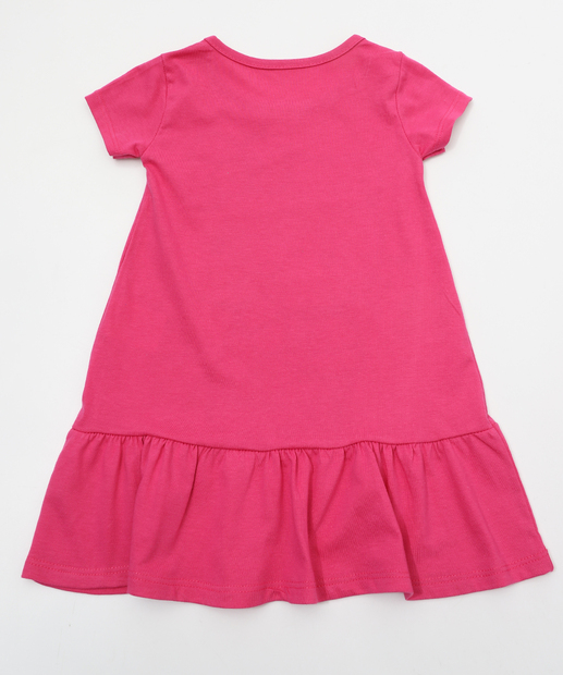 Vestido Infantil Hello Kitty Tam 1 a 3 Rosa