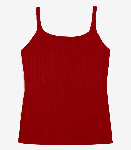 Blusa Feminina De Alça Seletc Laranja