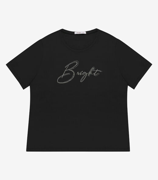 Image_Camiseta Feminina Bordado Plus Size Secret Glam Preto