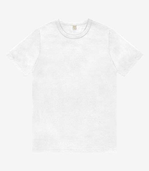 Camiseta Básica Unissex Rovitex Branco