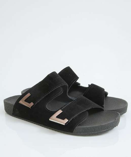 Rasteirinha Feminina Birken Fivelas Marisa