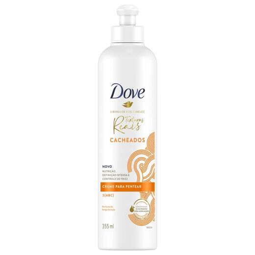 Image_Creme de Pentear Dove Texturas Reais Cachos 355ml