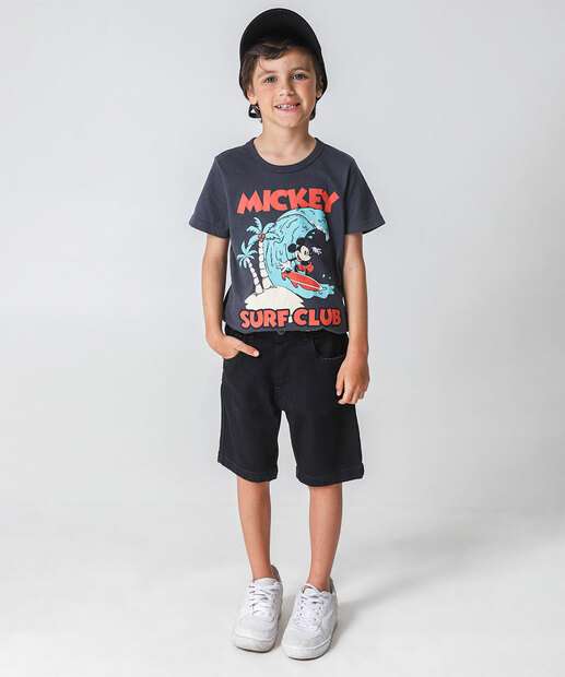 Image_Bermuda Infantil Jeans Bolsos Tam 04 a 08 Preto