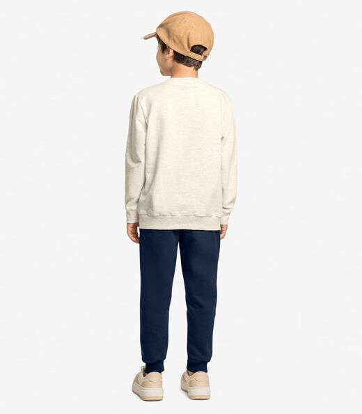 Conjunto Blusão Com Calça Trick Nick Bege
