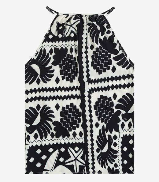 Blusa Feminina de Alça Infinita Cor Preto