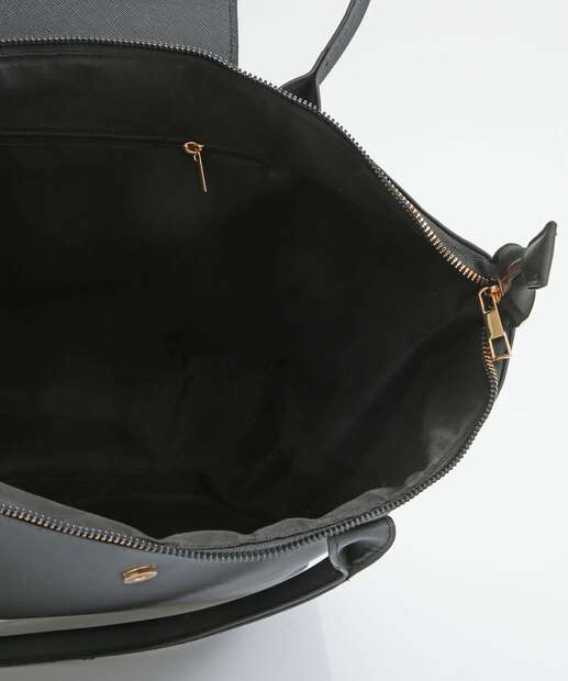 Bolsa De Ombro Tote Feminina Marisa Preto 