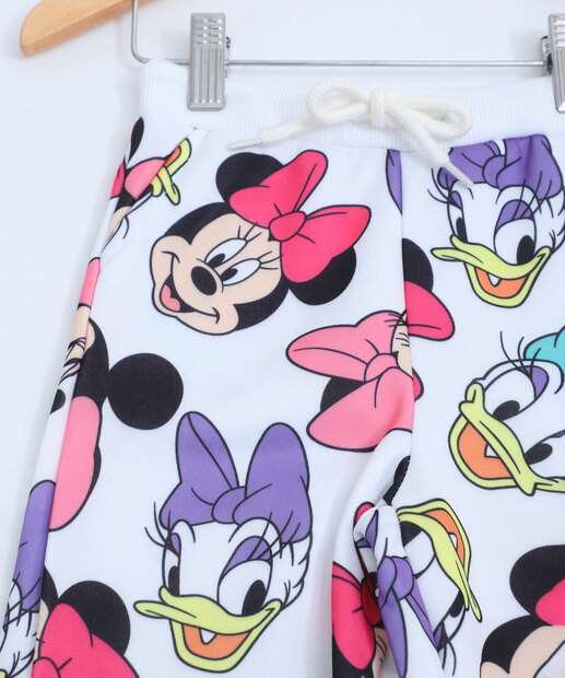 Calça Infantil Minnie E Margarida Disney Tam 1 a 4