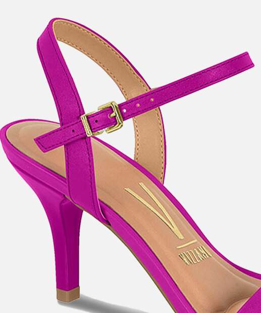 Sandália Salto Fino Feminina Vizzano