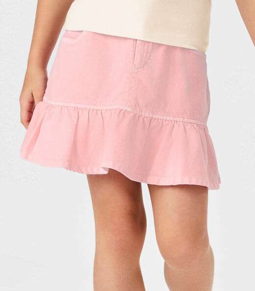 Conjunto Blusa Com Saia Feminina Trick Nick Bege