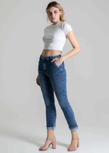 Calça Jeans Sawary Reta - 278407
