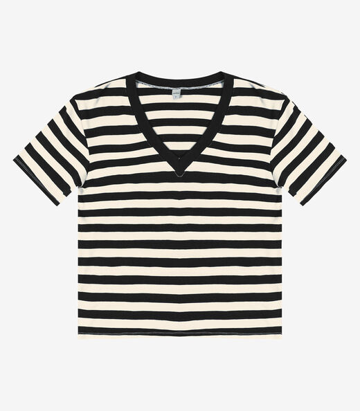 Blusa Feminina em Ribana de Viscose Rovitex Preto