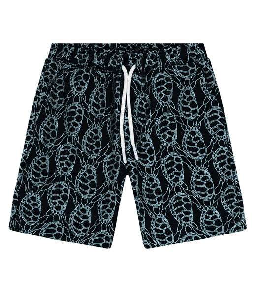 Image_Bermuda Infantil Em Microfibra Trick Nick Azul Marinho