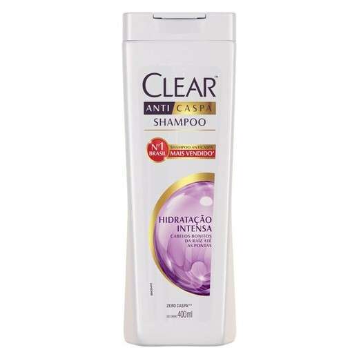 Image_Shampoo Anticaspa Clear Women Hidratação Intensa 400ml