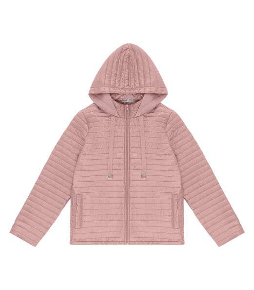 Jaqueta Feminina Com Capuz Endless Rosa