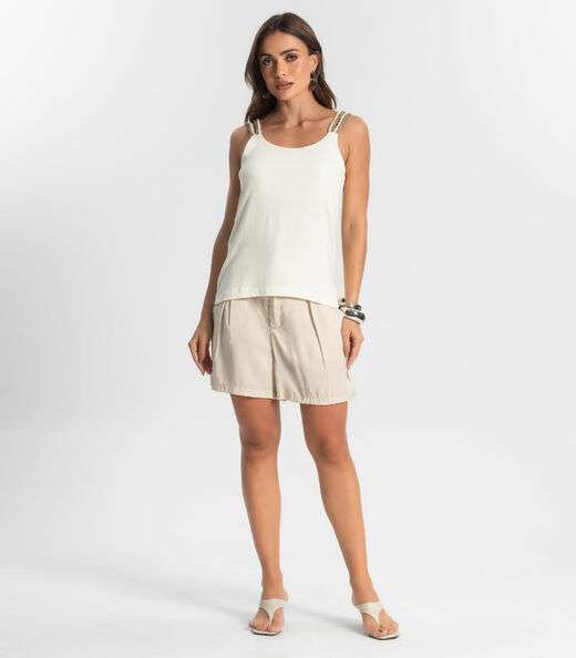 Regata Feminina Endless Bege