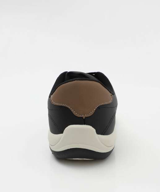 Sapatênis Masculino Casual Preto