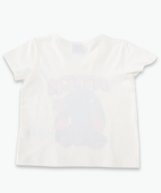Blusa Infantil Stitch Disney Tam 1 a 3 Off White