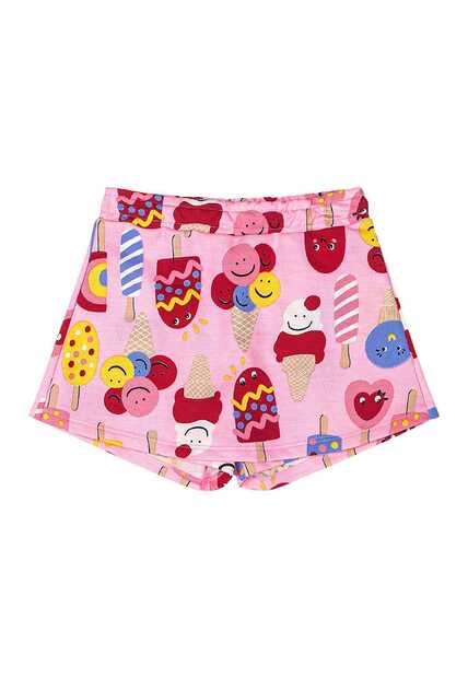 Conjunto Blusa e Short-Saia Quimby