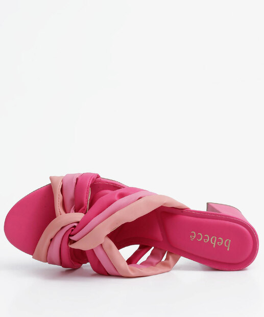 Tamanco Feminino Salto Grosso Tiras Bebecê