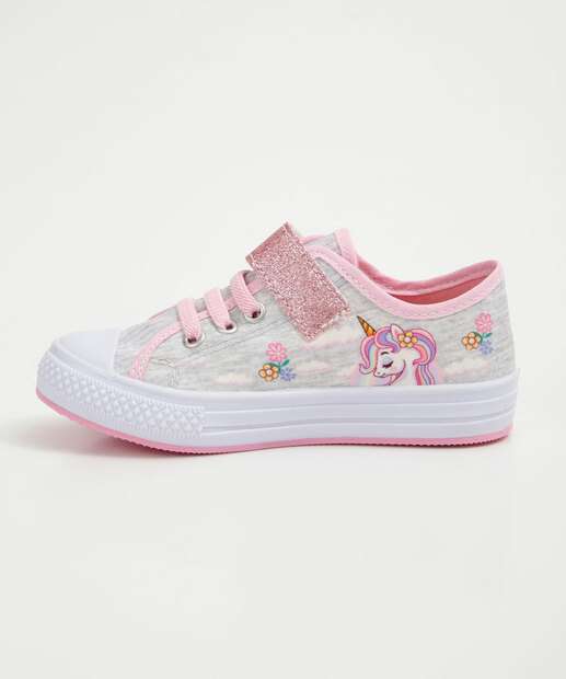 Tênis Infantil Casual Brilho Unicórnio Marisa