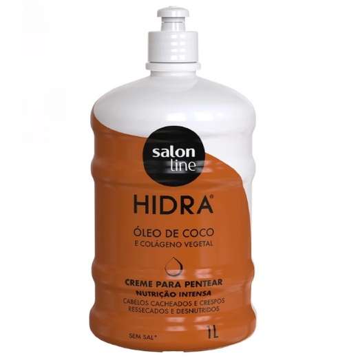 Image_Creme para Pentear Salon Line Óleo de Coco e Colágeno Vegetal Hidra 1l
