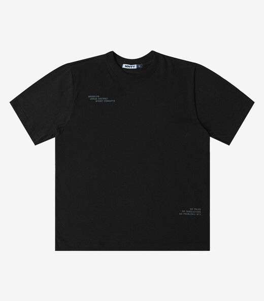 Camiseta Juvenil Em Malhão Masculina Minty Preto