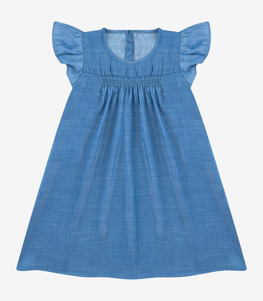 Vestido Liocel Rovi Kids Azul