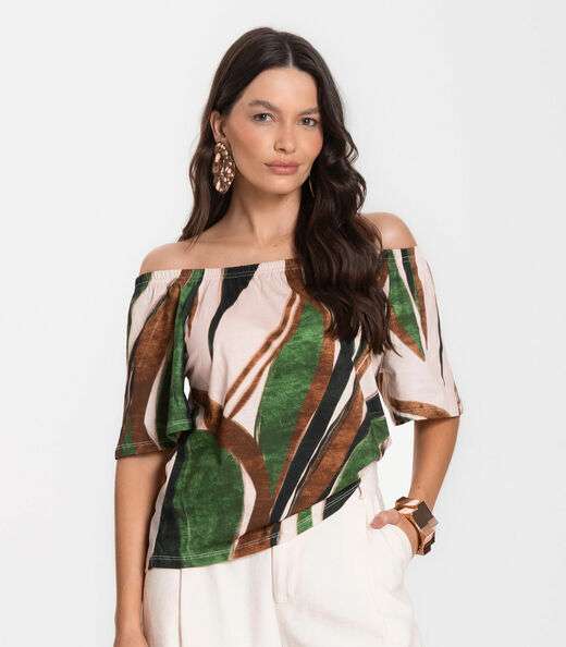 Image_Blusa Feminina Ciganinha Infinita Cor Marrom