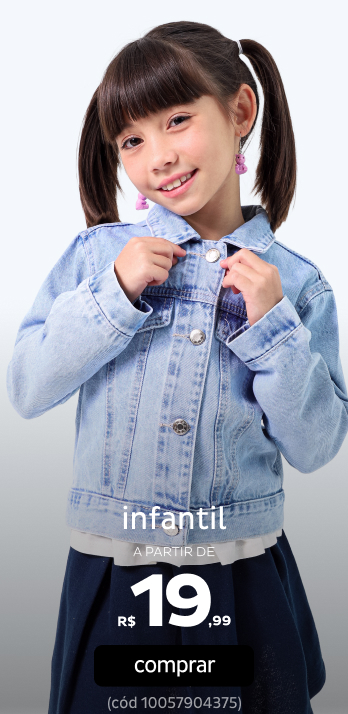 Infantil a partir de R$19,99