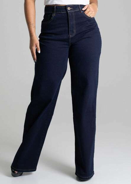 Calça Jeans Sawary Wide Leg - 278264