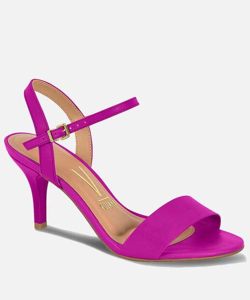 Sandália Salto Fino Feminina Vizzano