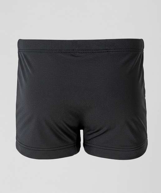 Sunga Infantil Marisa Tam 4 a 10 Preto