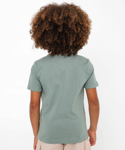Camiseta Infantil Dinossauro Marisa Tam 4 a 10 Verde