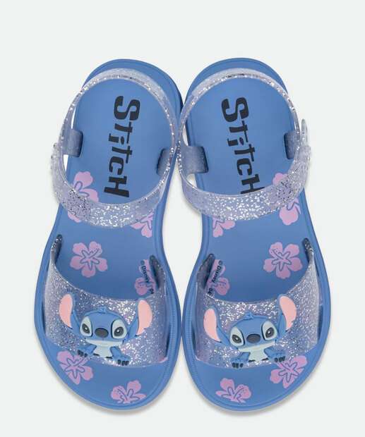 Sandália Infantil Glitter Stitch Disney