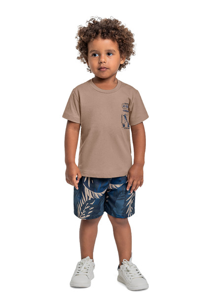 Image_Conjunto Camiseta e Bermuda Bee Loop