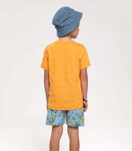Bermuda Infantil Masculina Trick Nick Azul