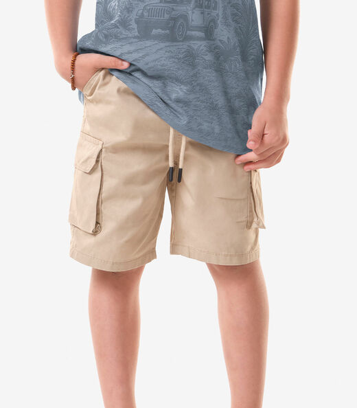 Conjunto Infantil Camiseta Com Bermuda Trick Nick Azul