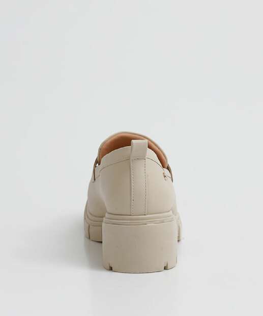Mocassim Loafer Feminino Salto Grosso Tratorado Ramarim 