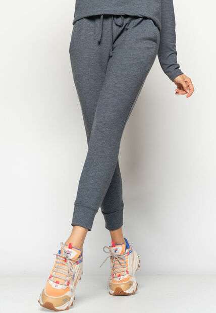 Calça  Comfy Jogger  Moletinho Grafite Salvatore Fashion