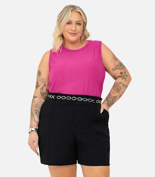 Image_Regata Feminina Plus Size Secret Glam Rosa