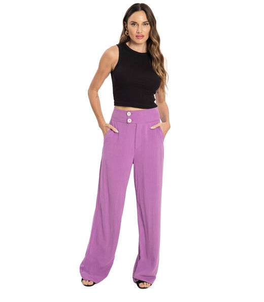 Calça Feminina Linho Strong Endless Roxo