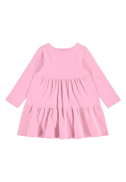 Vestido Infantil Manga Longa Algodão Bee Loop